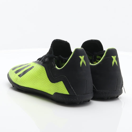 adidas Boys Yellow Synthetic Trainer UK 4.5