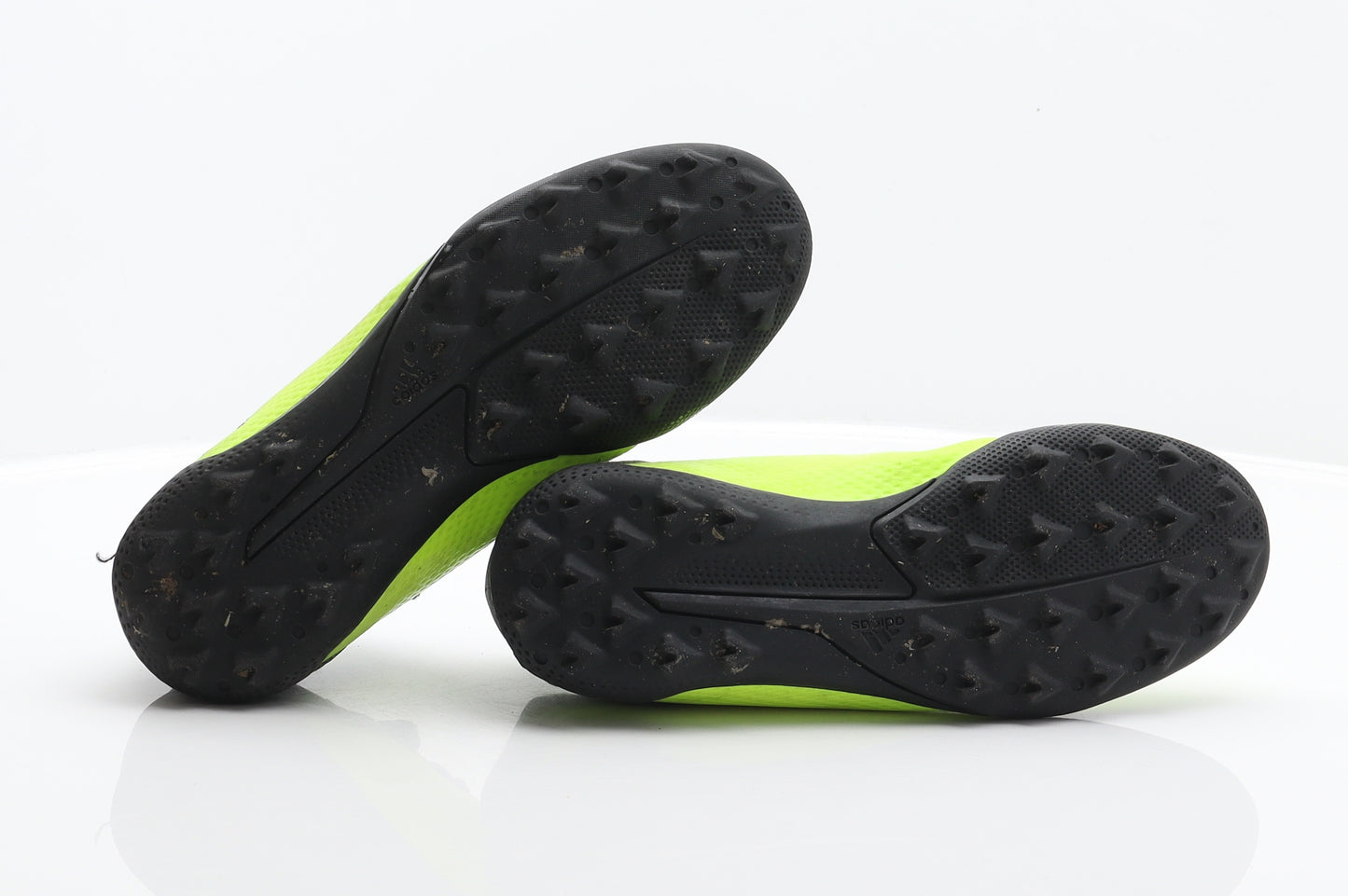 adidas Boys Yellow Synthetic Trainer UK 4.5