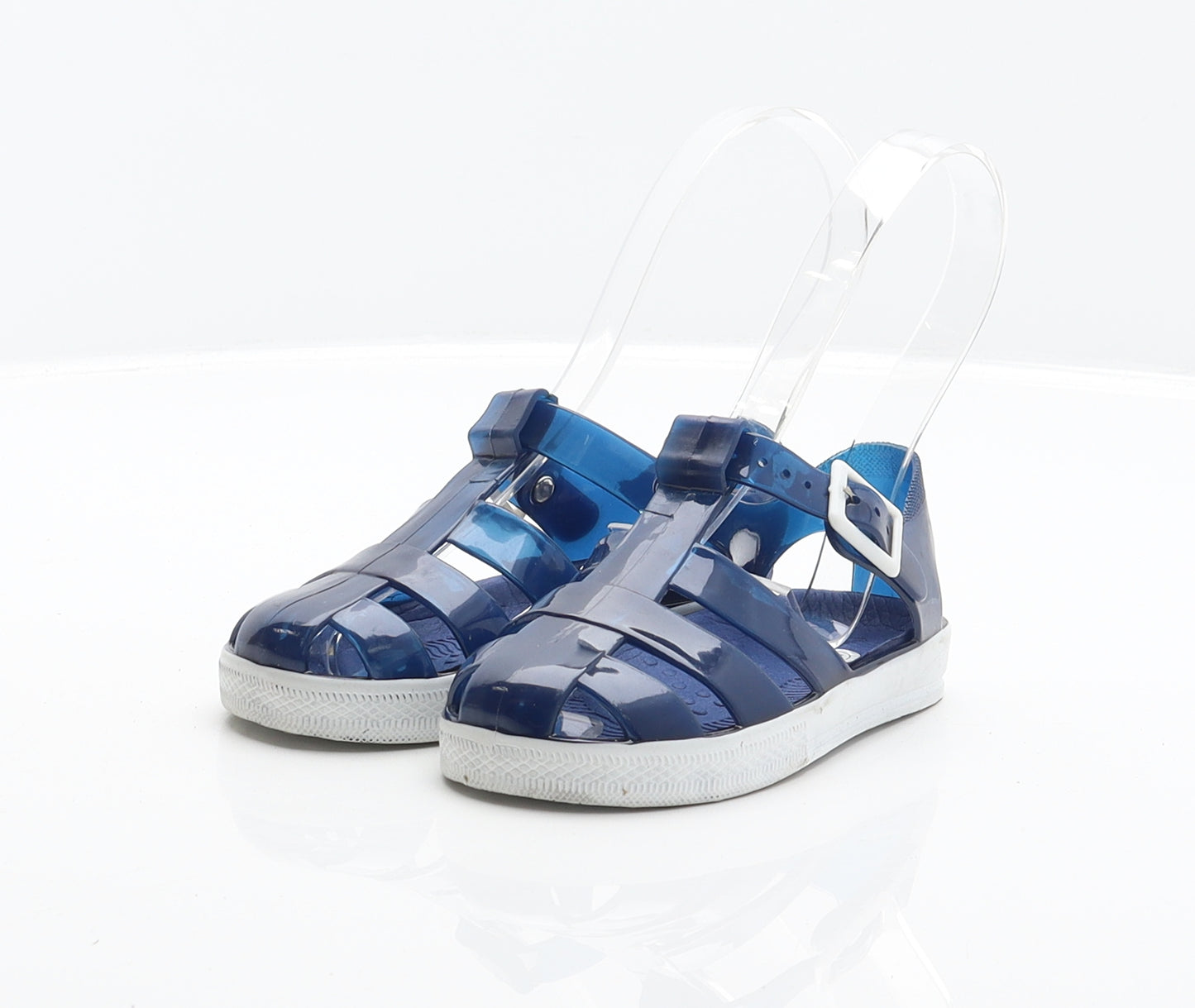 Preworn Boys Blue Synthetic Gladiator Casual UK 7 24