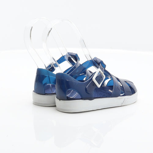 Preworn Boys Blue Synthetic Gladiator Casual UK 7 24