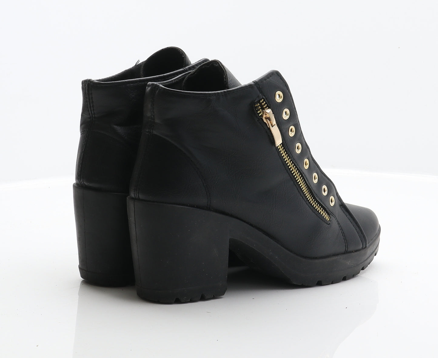 Sergio Todzi Womens Black Synthetic Combat Boot UK 5.5 39