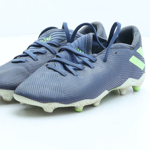 adidas Boys Blue Synthetic Trainer UK 3 - Football boots