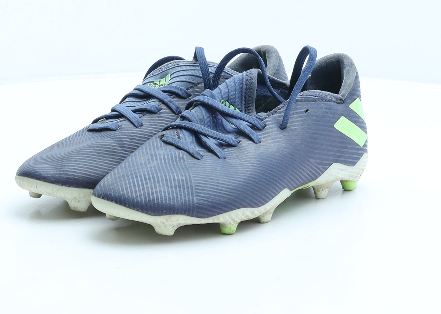 adidas Boys Blue Synthetic Trainer UK 3 - Football boots