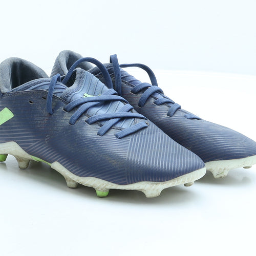 adidas Boys Blue Synthetic Trainer UK 3 - Football boots