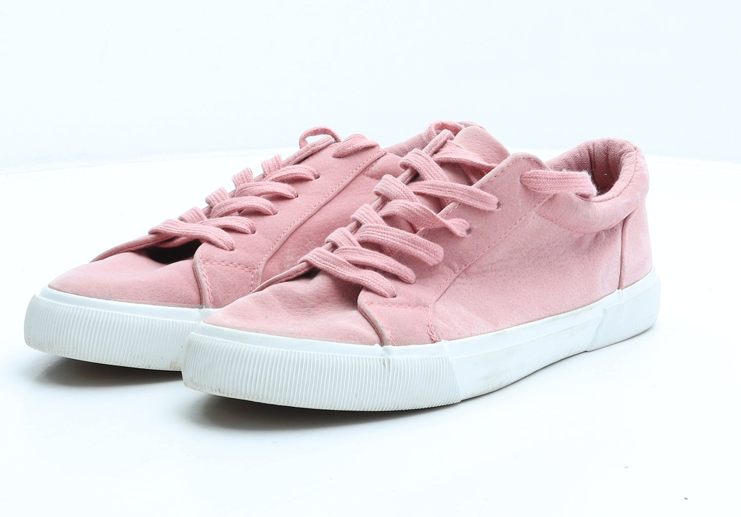 F&F Womens Pink Fabric Trainer UK 6.5