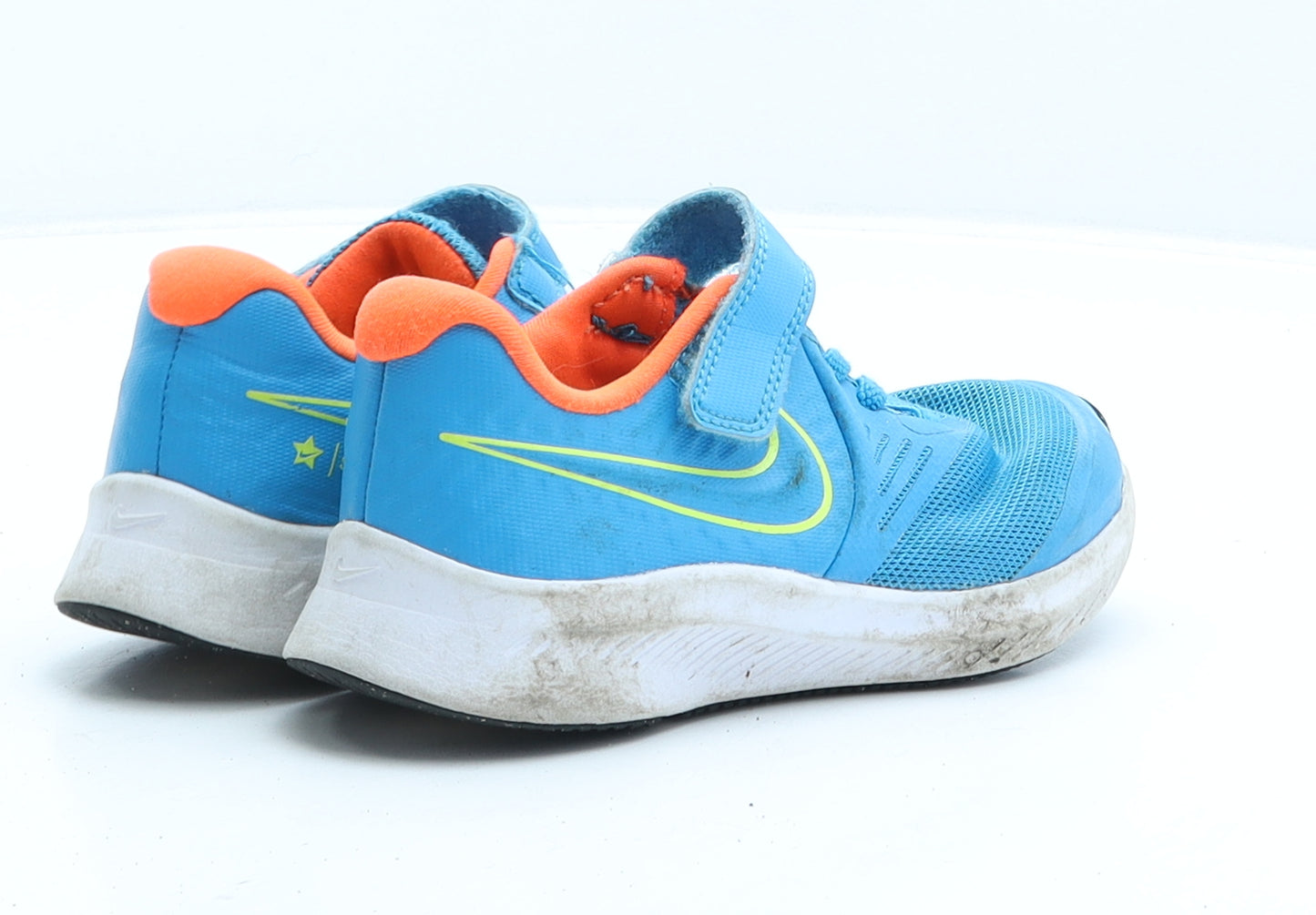 Nike Boys Blue Fabric Trainer UK 10