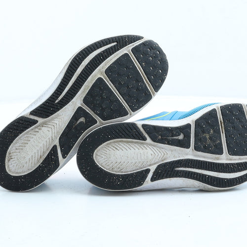 Nike Boys Blue Fabric Trainer UK 10