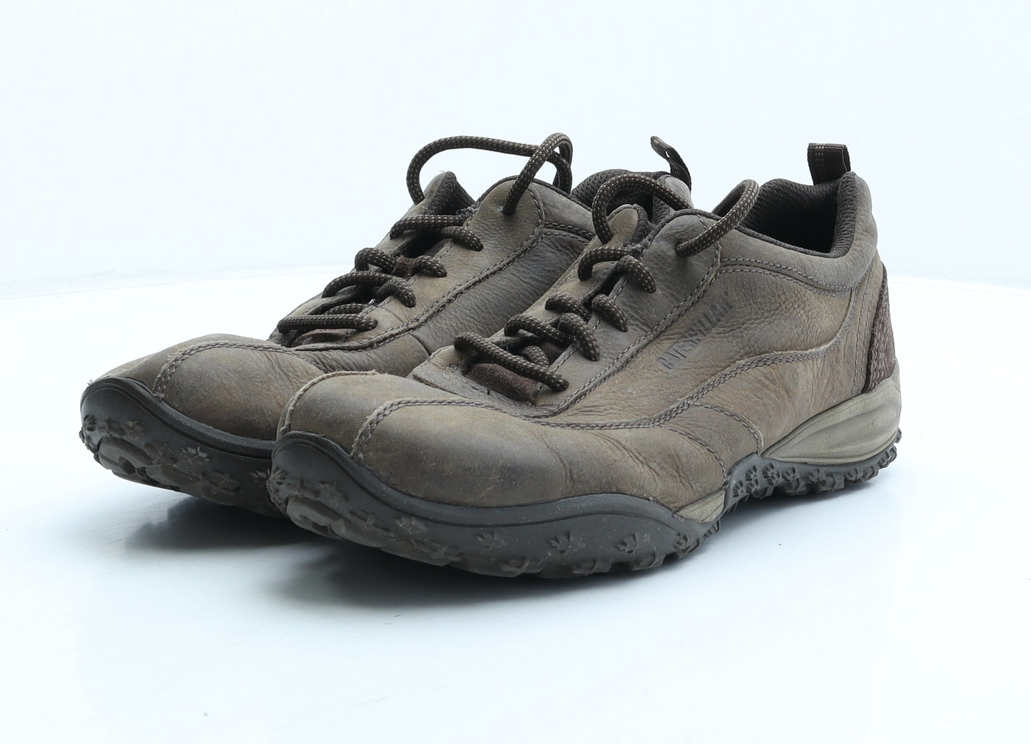 Caterpillar Mens Brown Leather Trainer UK 8