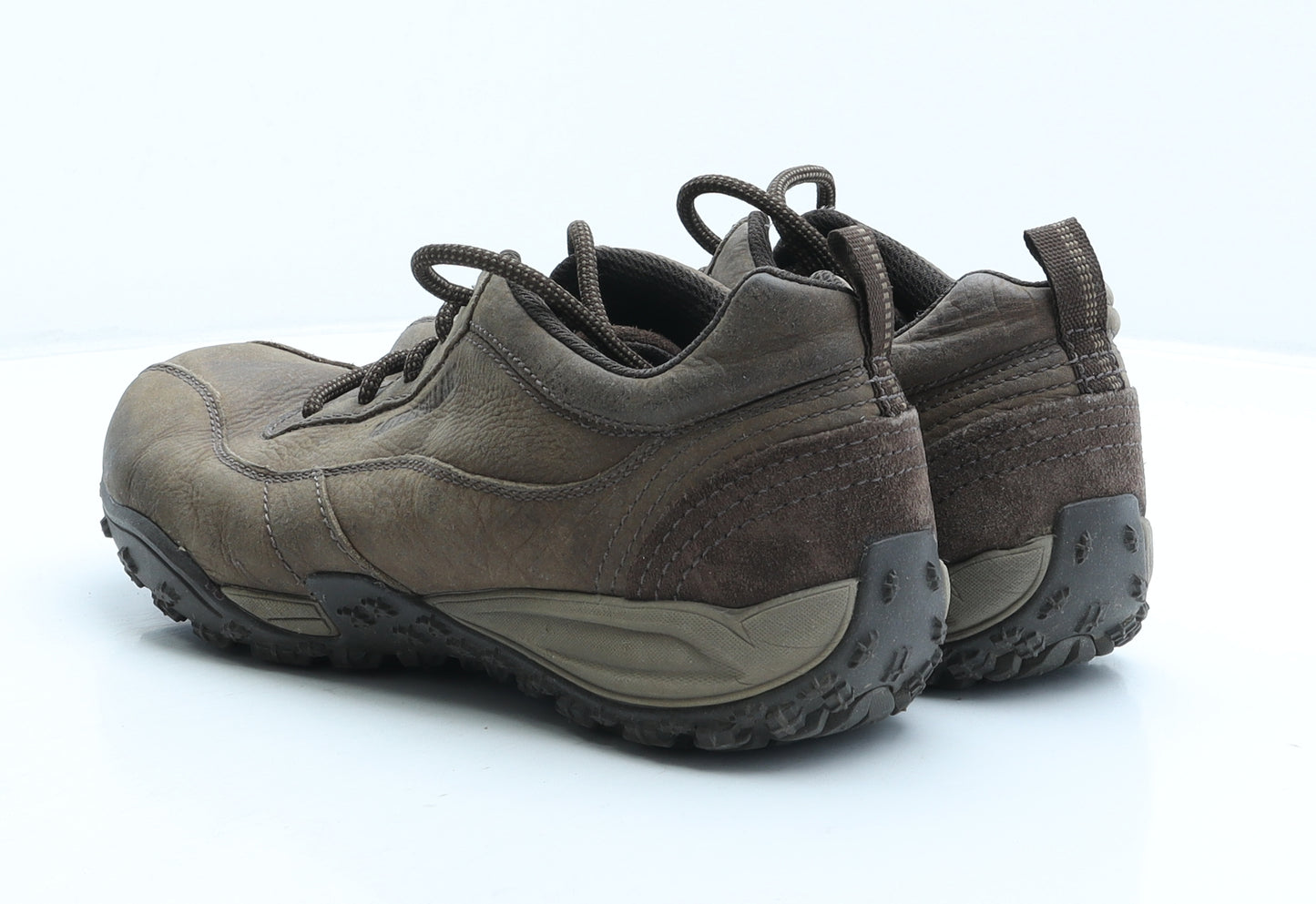 Caterpillar Mens Brown Leather Trainer UK 8