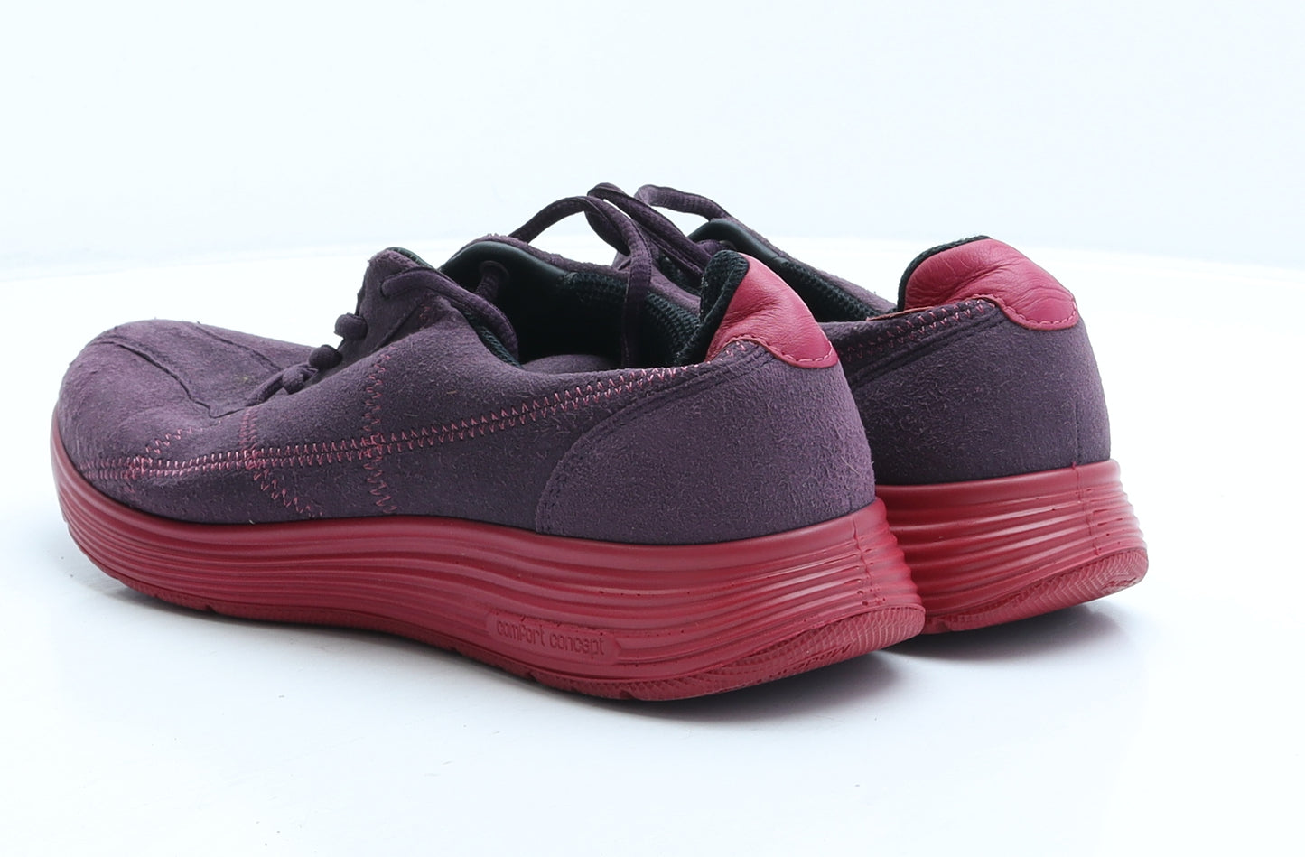 Hotter Womens Purple Fabric Trainer UK 6