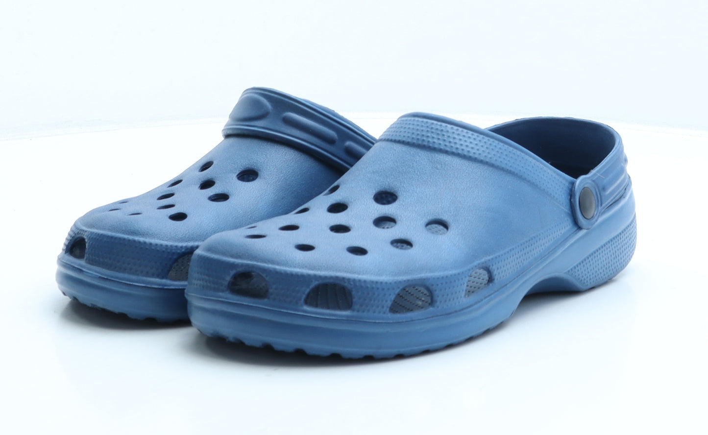 Preworn Mens Blue Rubber Clog Casual UK 8