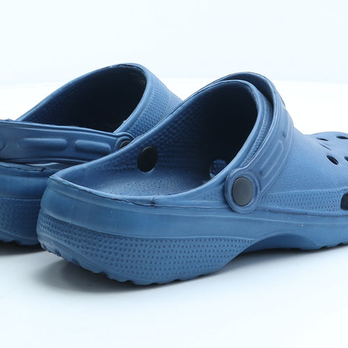 Preworn Mens Blue Rubber Clog Casual UK 8