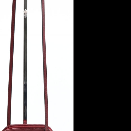 Preworn Womens Red Polyethylene Crossbody Size Mini