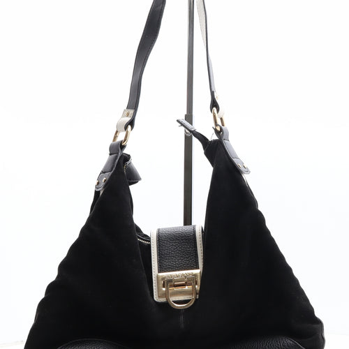 River Island Womens Black Polyethylene Shoulder Bag Size Large