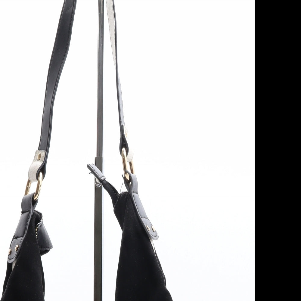 River Island Womens Black Polyethylene Shoulder Bag Size Large