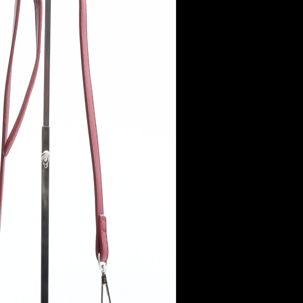 Red Cuckoo Womens Red Polyethylene Crossbody Size Small