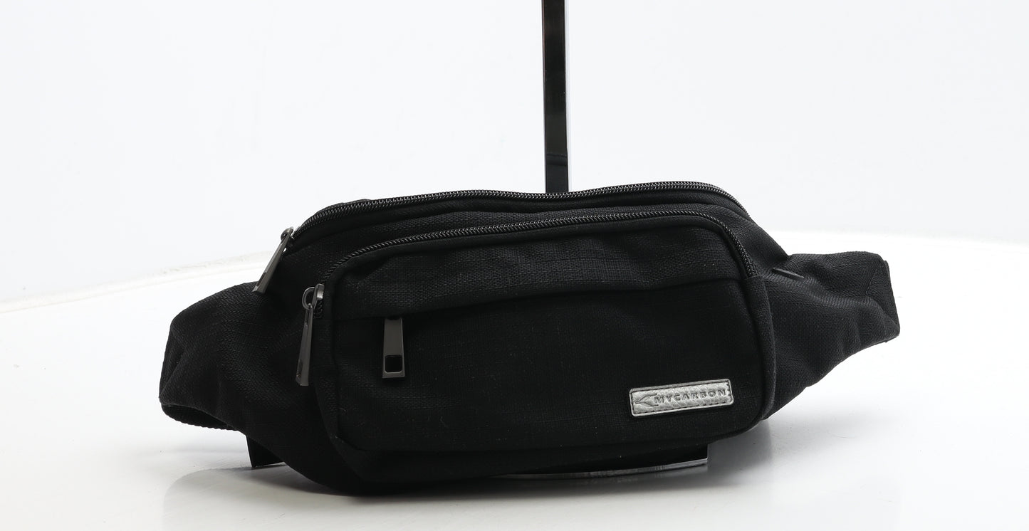 My Carbon Womens Black Nylon Belt Bag & Waist Pack Size Small