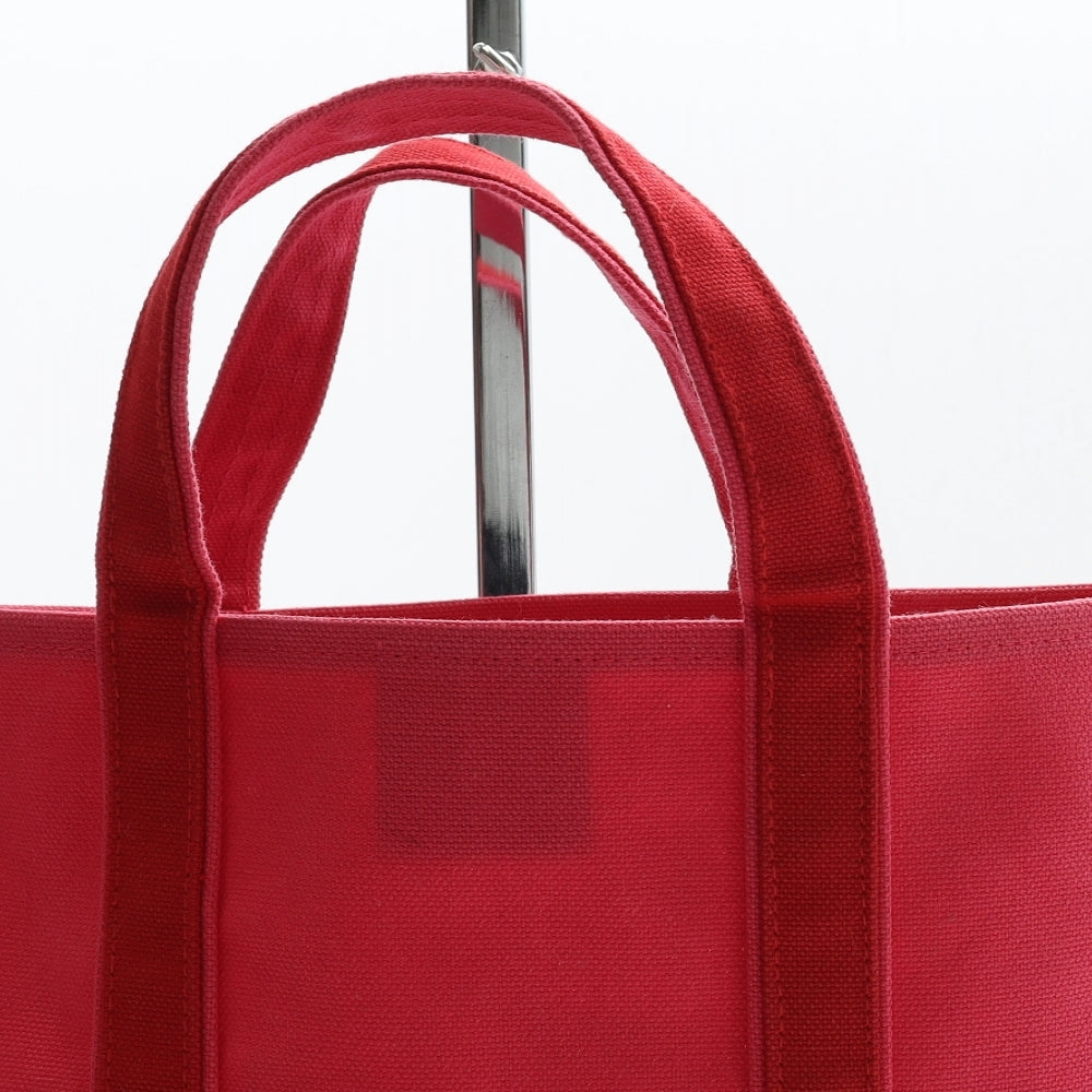 Abeille Womens Pine Green Colorblock Canvas Top Handle Bag Size Medium