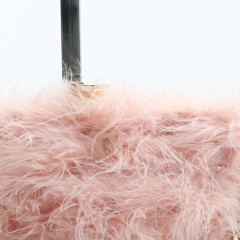 KoKo Coulture Womens Pink Polyester Top Handle Bag Size Small