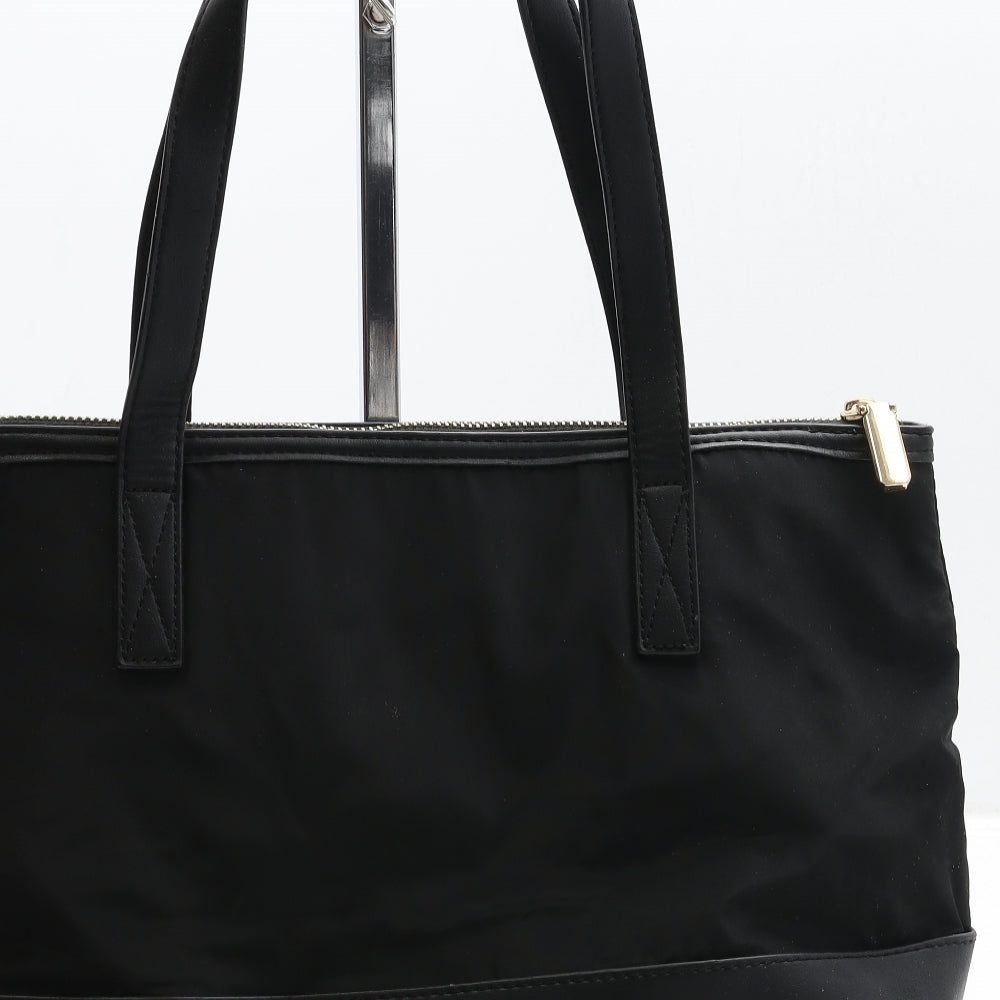 Marks and Spencer Womens Black Polyester Top Handle Bag Size Medium