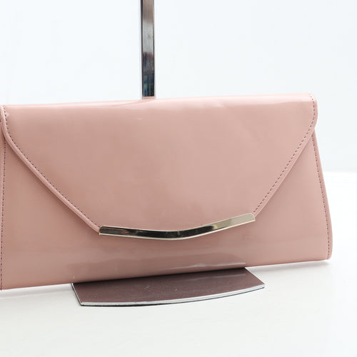 Debenhams Womens Pink PVC Clutch Size Small