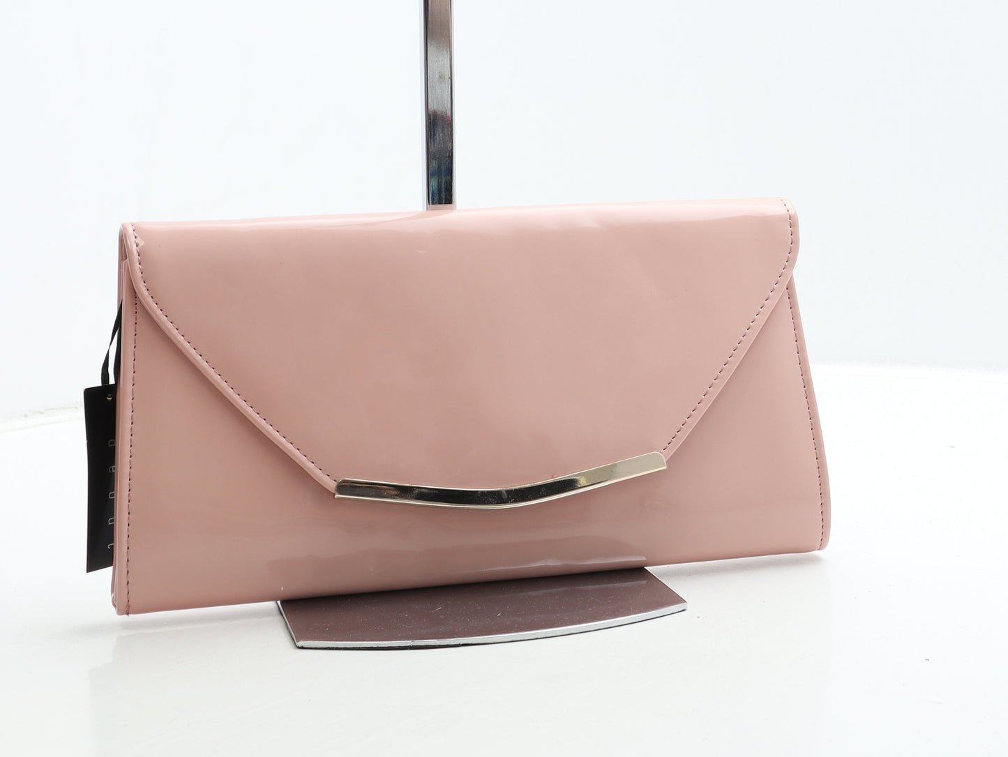 Debenhams Womens Pink PVC Clutch Size Small