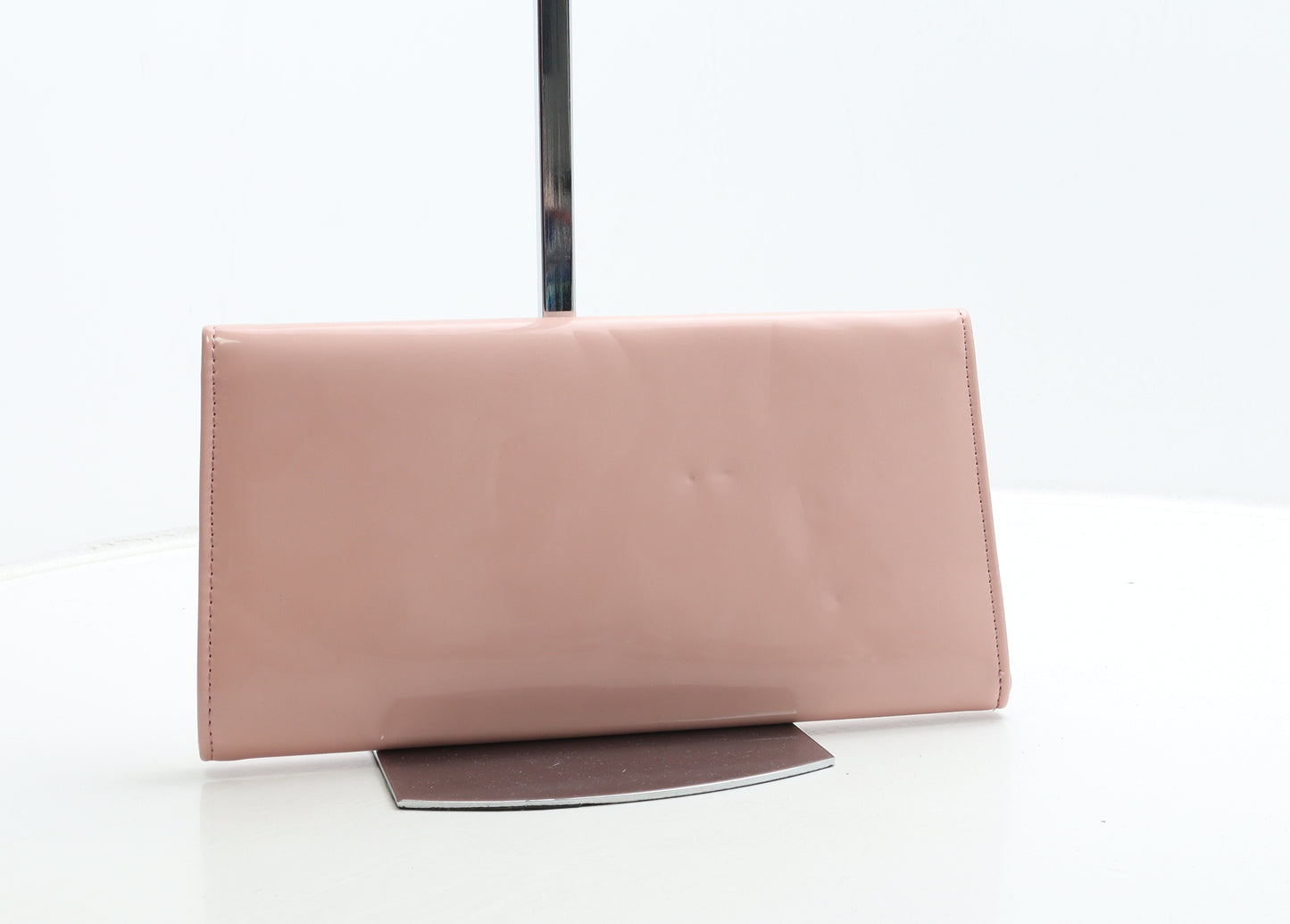 Debenhams Womens Pink PVC Clutch Size Small