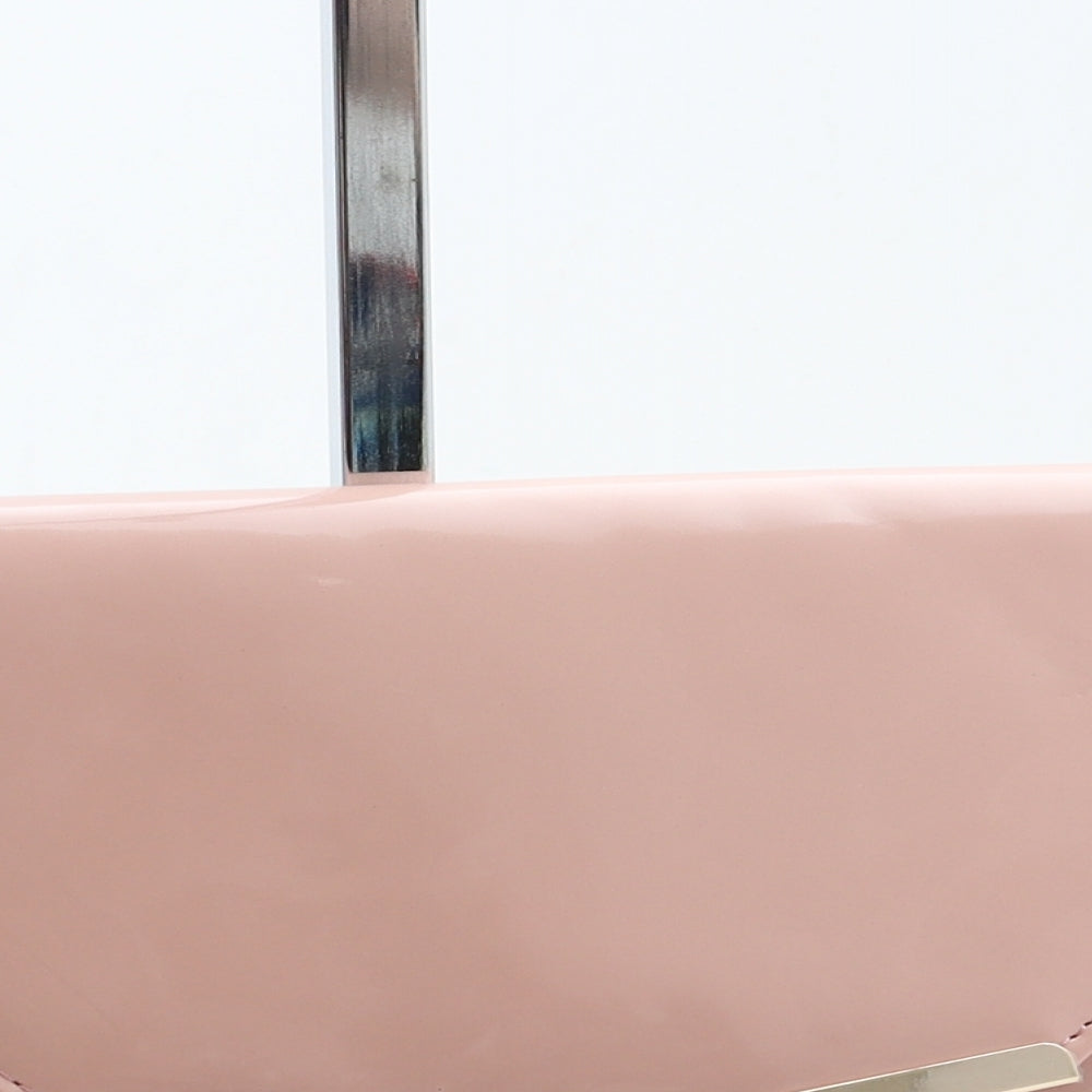 Debenhams Womens Pink PVC Clutch Size Small