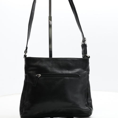 Fiorelli Womens Black Polyurethane Crossbody Size Medium