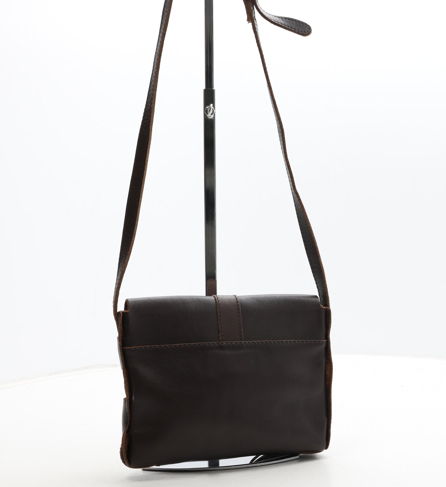 Fat Face Womens Brown Leather Crossbody Size Small