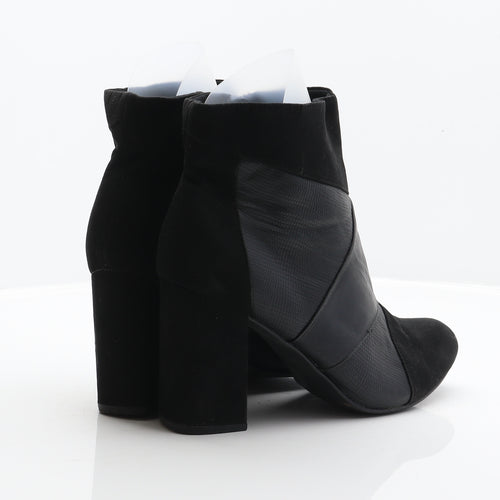 Peacocks Womens Black Synthetic Bootie Boot UK 8 41