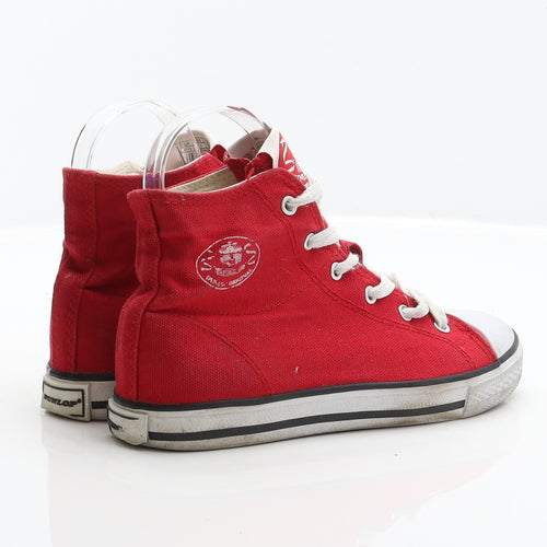 Dunlop Boys Red Fabric Trainer UK 13 32