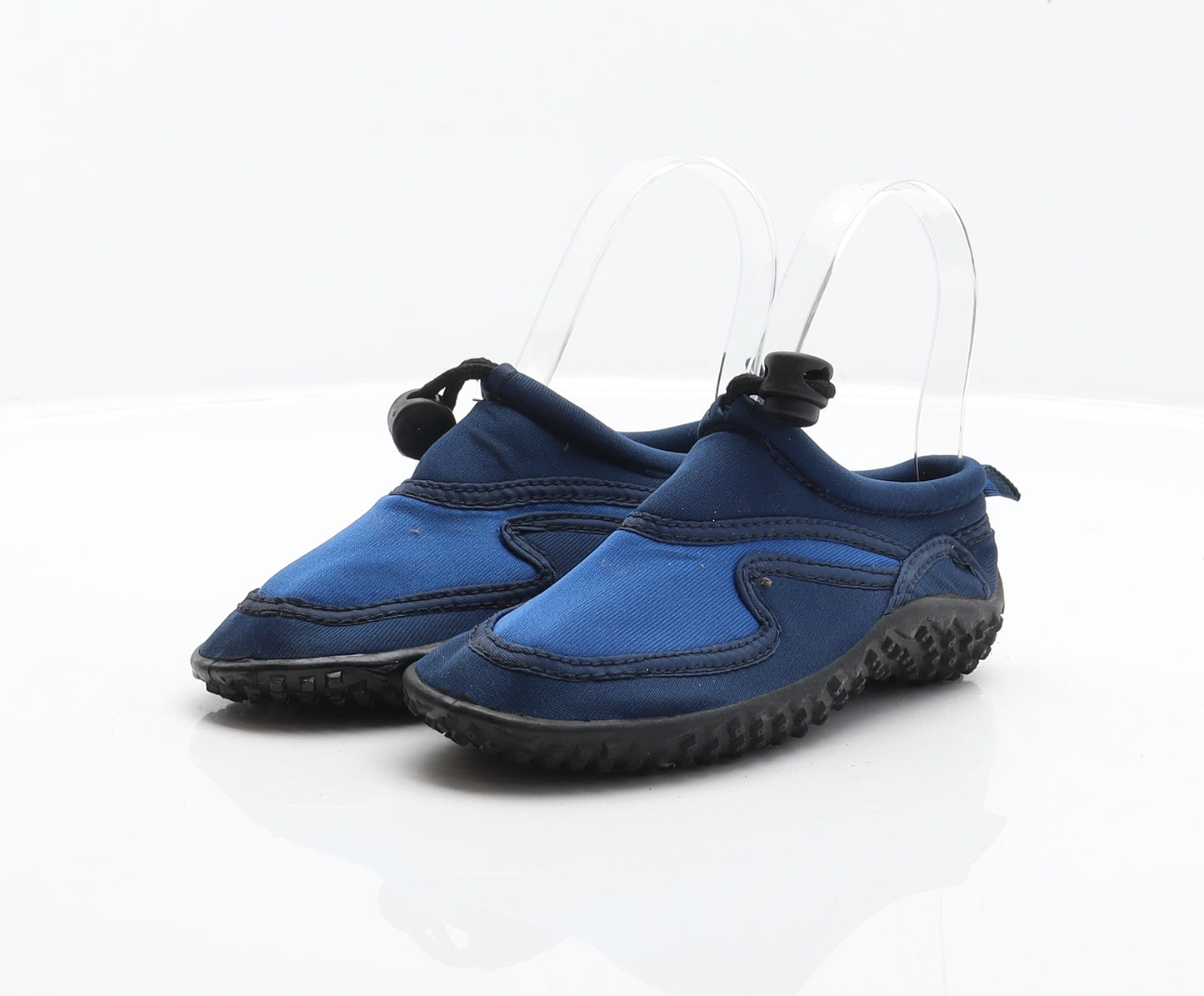 Osprey Boys Blue Polyester Slip On Casual UK 11 29 - Aqua Shoes