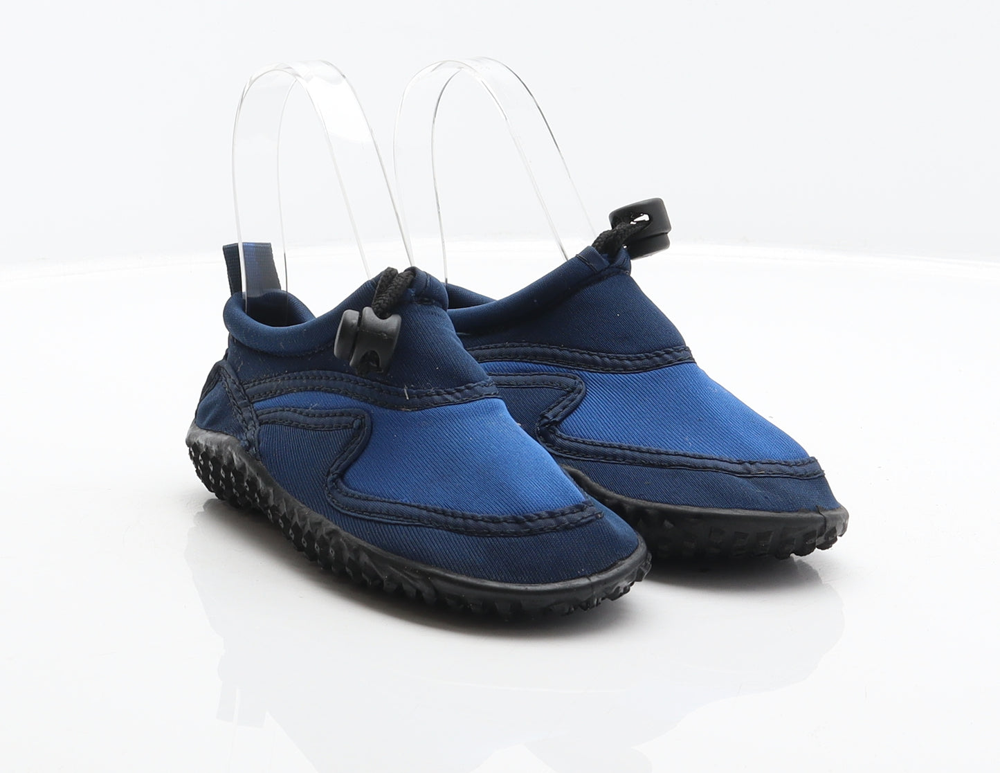 Osprey Boys Blue Polyester Slip On Casual UK 11 29 - Aqua Shoes