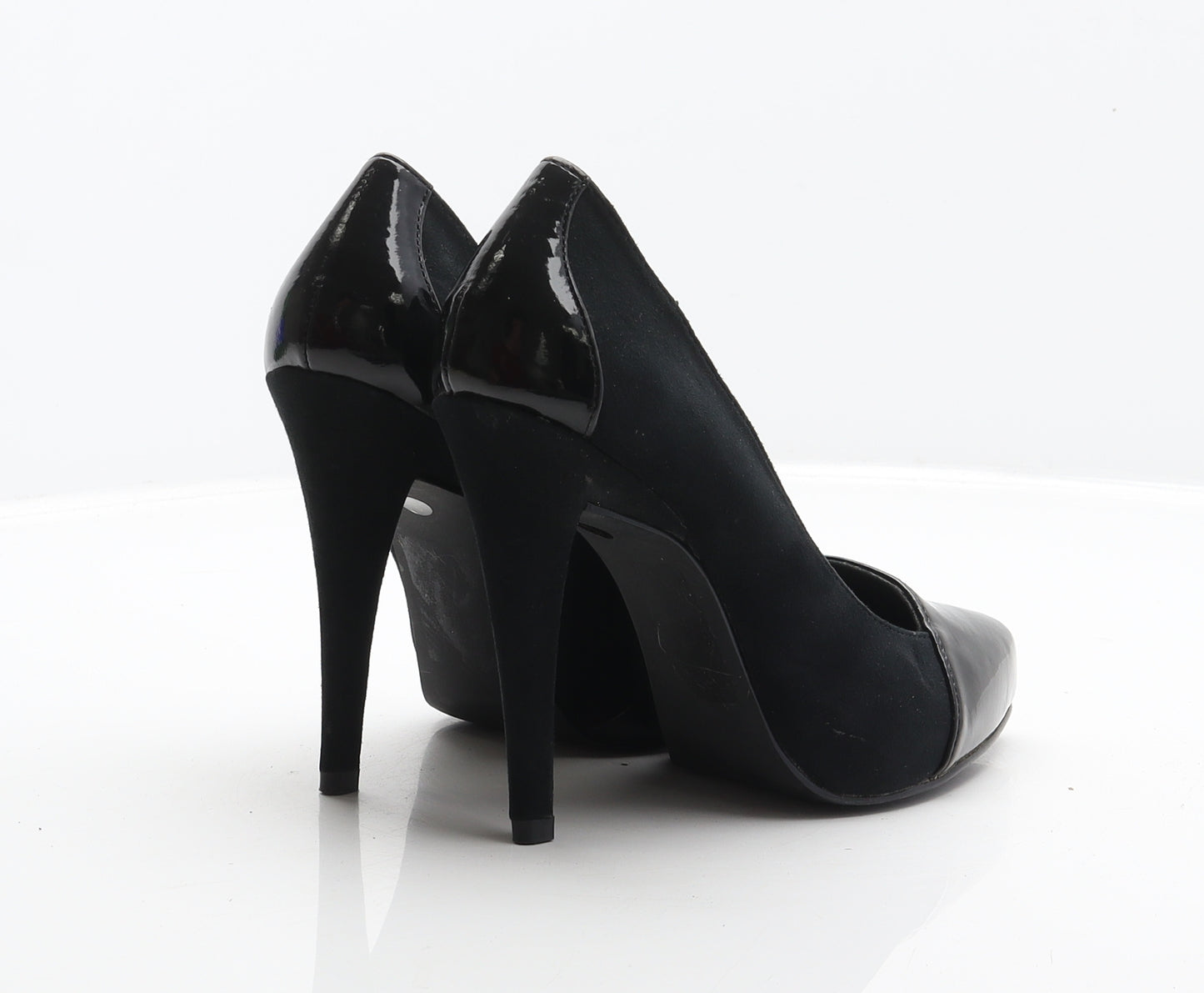 NEXT Womens Black Polyester Court Heel UK 5 38