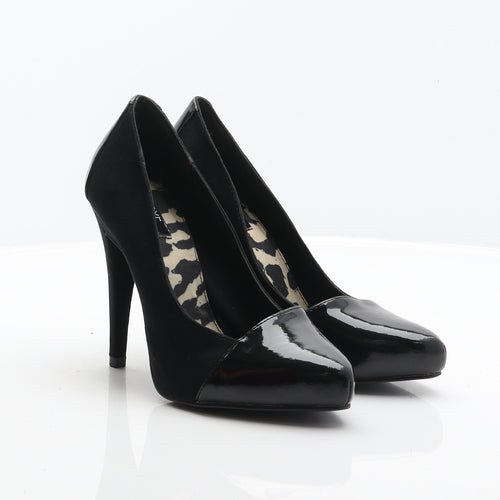 NEXT Womens Black Polyester Court Heel UK 5 38