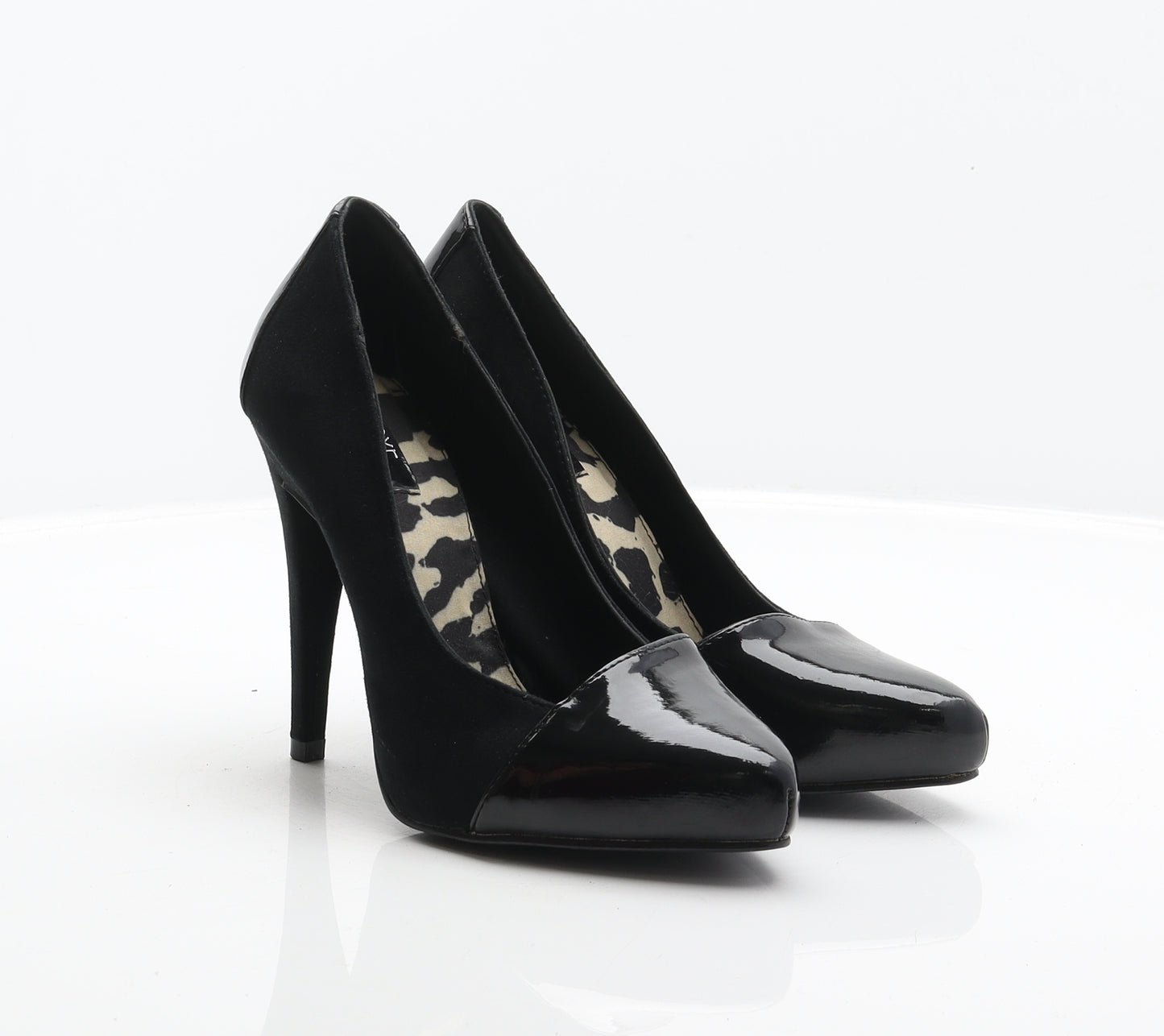 NEXT Womens Black Polyester Court Heel UK 5 38