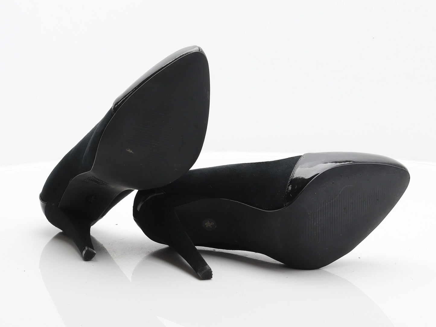 NEXT Womens Black Polyester Court Heel UK 5 38