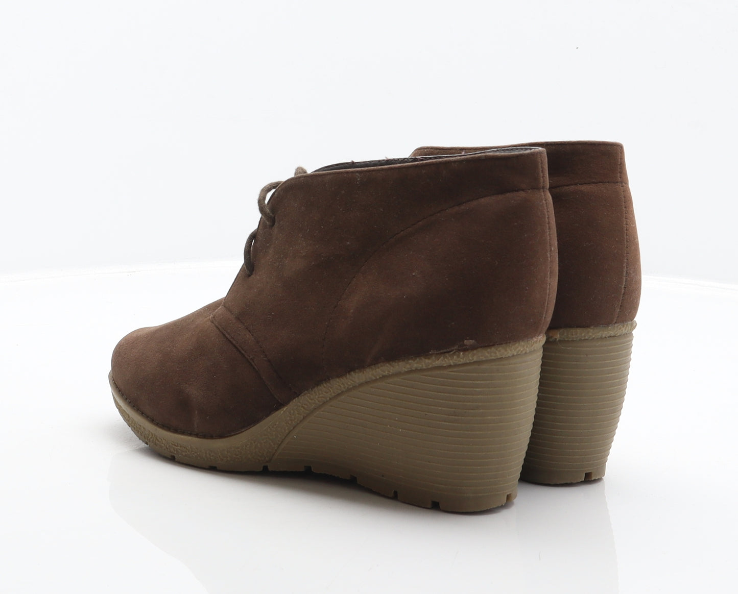 Red Level Womens Brown Polyester Chukka Boot UK 4