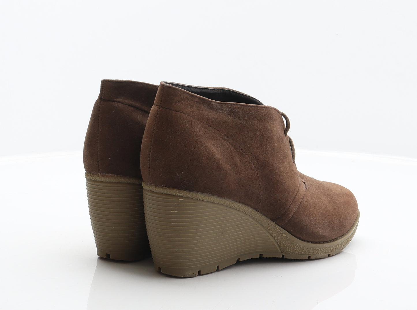 Red Level Womens Brown Polyester Chukka Boot UK 4