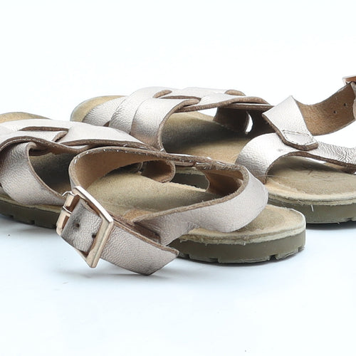 NEXT Girls Pink Synthetic Strappy Sandal UK 10