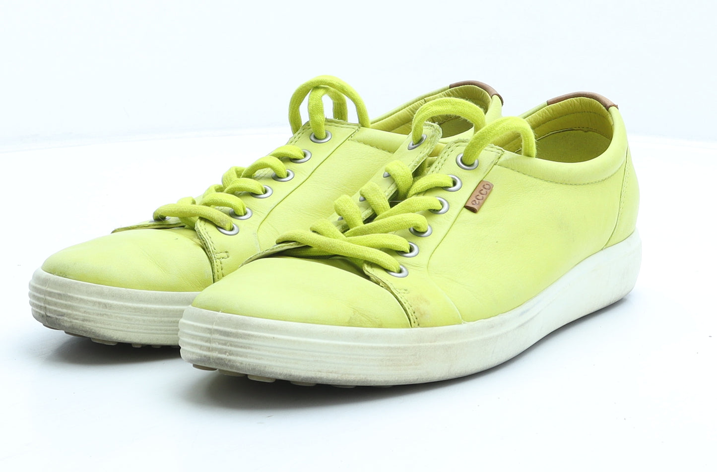 ECCO Womens Green Synthetic Trainer UK 8 41