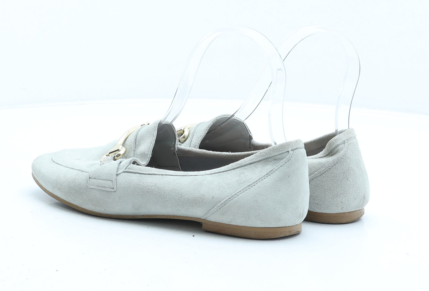 OFFICE Womens Green Suede Ballet Casual UK 4 37