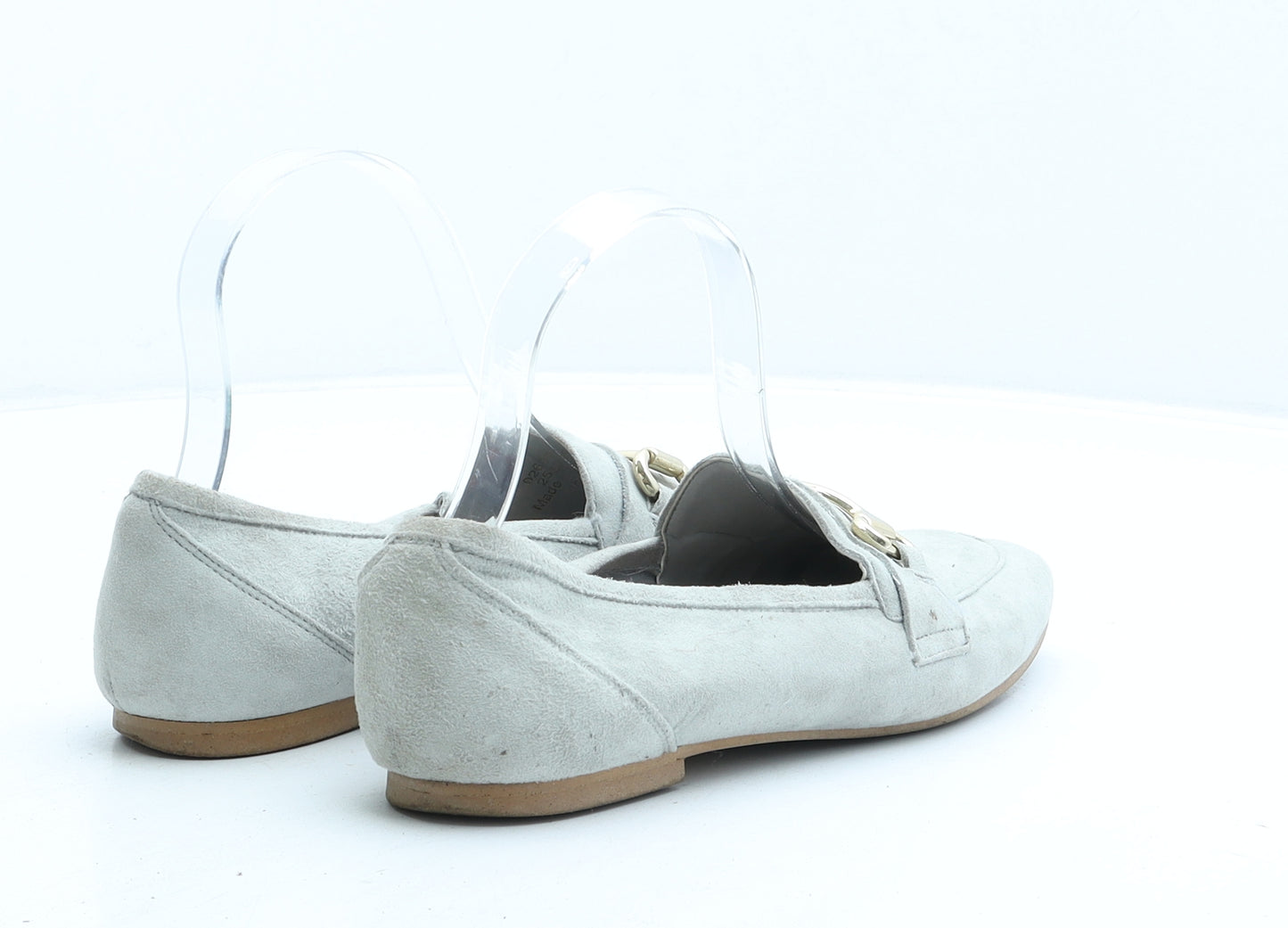 OFFICE Womens Green Suede Ballet Casual UK 4 37