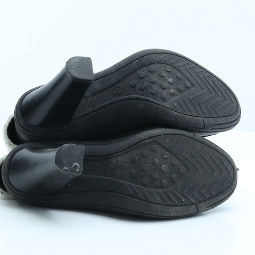 Atmosphere Womens Black Suede Bootie Boot UK 6