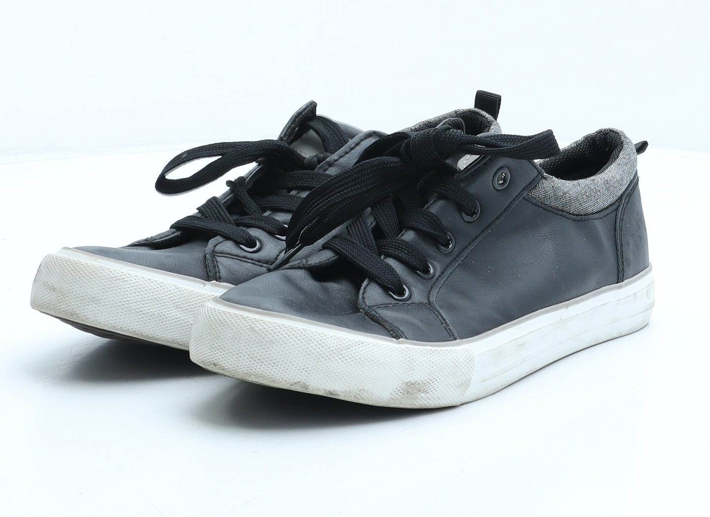 Primark Boys Black Synthetic Trainer UK 5