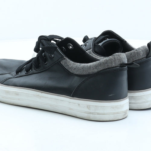 Primark Boys Black Synthetic Trainer UK 5