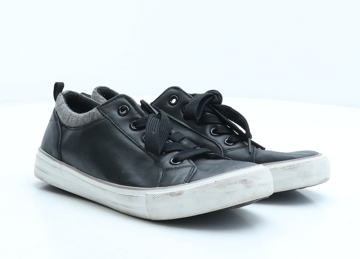 Primark Boys Black Synthetic Trainer UK 5