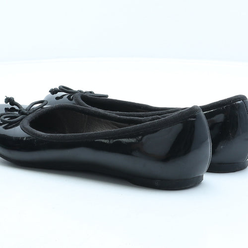 Preworn Womens Black Synthetic Ballet Casual UK 3