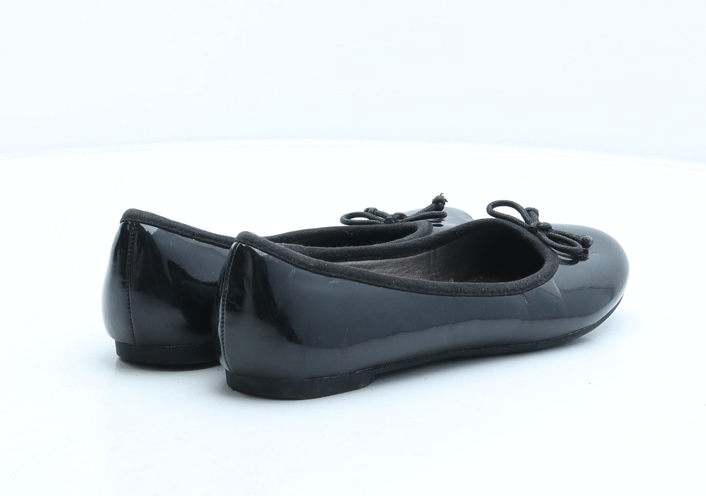 Preworn Womens Black Synthetic Ballet Casual UK 3